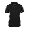 Black White Ladies Bell Polo
